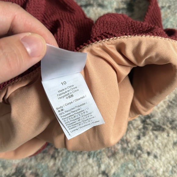 J. Crew Crinkle One Piece Bathing Suit - Picture 9 of 10